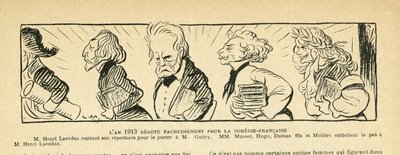 Illustration dans Le Rire, 04/01/13 - l