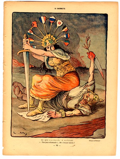 La Baïonnette, Satirique en Couleurs - Lucien Metivet