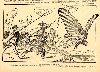 Le Rire rouge, satirique en N&B - Lucien Metivet