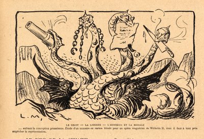 Le Rire rouge, Satirique en N&B - Lucien Metivet