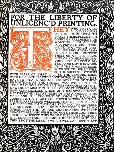 Eragny Press : Page d