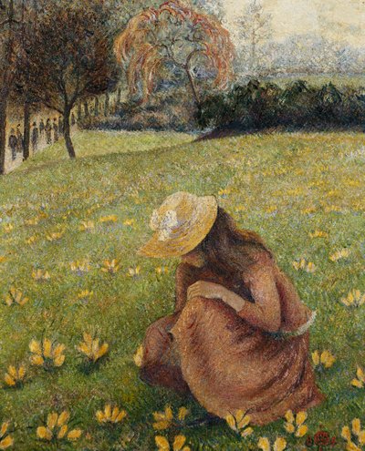 Crocus - Lucien Pissarro