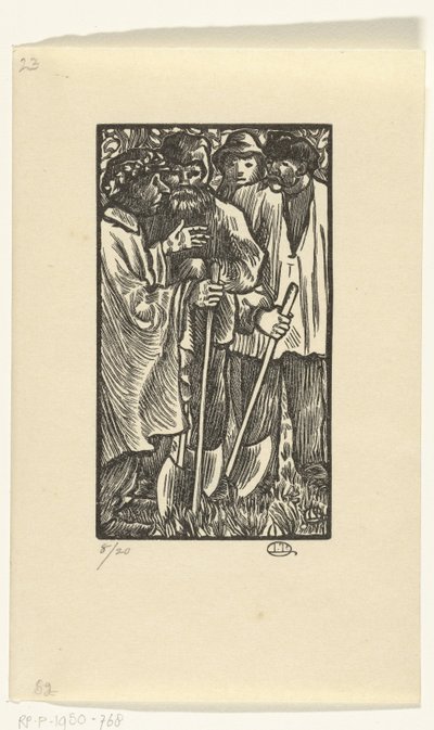 Bûcherons - Lucien Pissarro