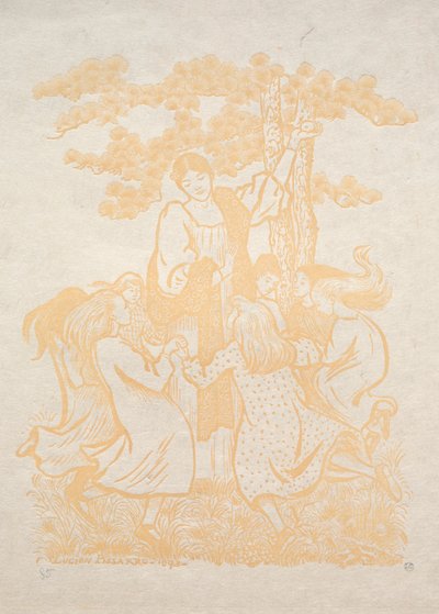 Illustration 25 : La Ronde - Lucien Pissarro