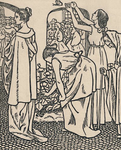La Belle au Bois Dormant, 1919 - Lucien Pissarro