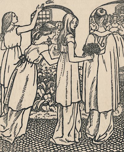 La Belle au Bois Dormant, 1919 - Lucien Pissarro