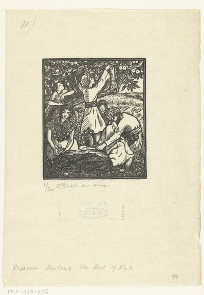 Glaneuses au repos - Lucien Pissarro