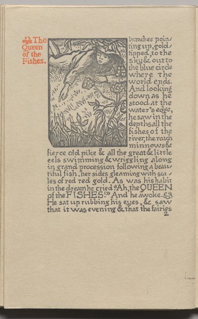 La reine des poissons : Planche 2 - Lucien Pissarro