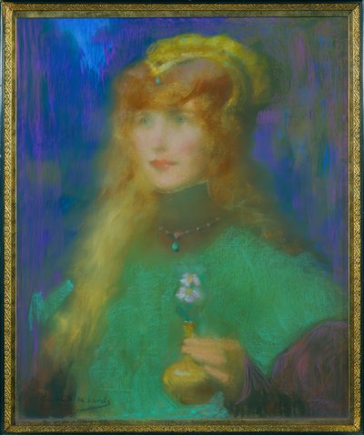 Princesse aux orchidées - Lucien Victor Guirand de Scevola