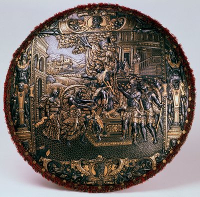 Bouclier de parade, vers 1580 - Lucio Piccinino