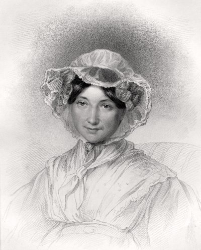 Frances Trollope, gravé par W. Holl, de 