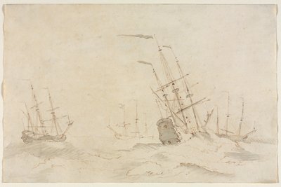 Navires - Ludolf Backhuysen