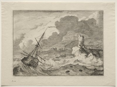 Tempête en mer - Ludolf Backhuysen