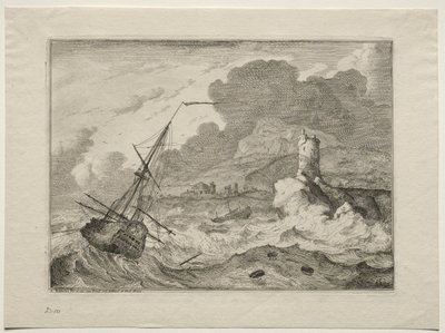Tempête en mer, 1701 - Ludolf Backhuysen