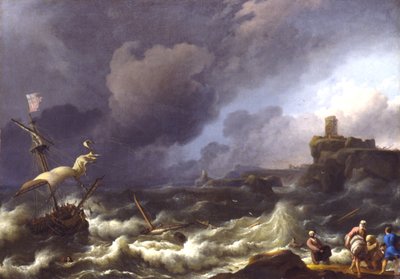 La Tempête, fin du 17ème siècle - Ludolf Backhuysen I