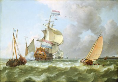 Le navire de guerre 