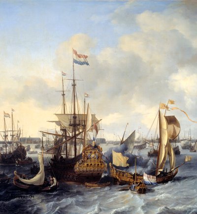 Vue du port d
