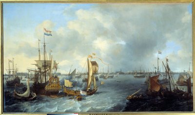 Vue du port d