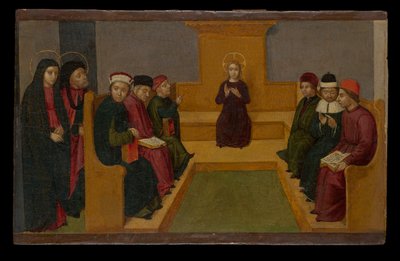 Le Christ parmi les docteurs - Ludovico Brea