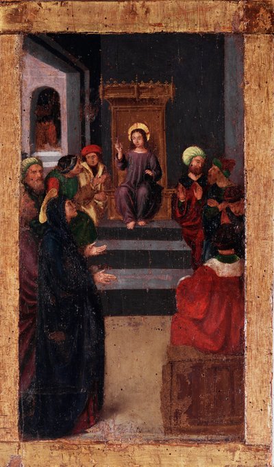 Vie de la Vierge : La dispute avec les docteurs Série Mystères du Rosaire - Ludovico Brea