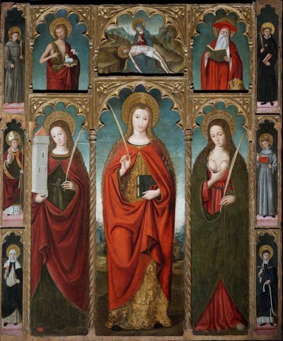 Polyptyque de Sainte Dévote, c.1517 - Ludovico Brea