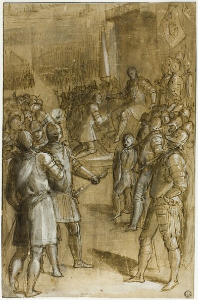 Étude sur la réorganisation des troupes toscanes par Cosimo Ier - Ludovico Buti