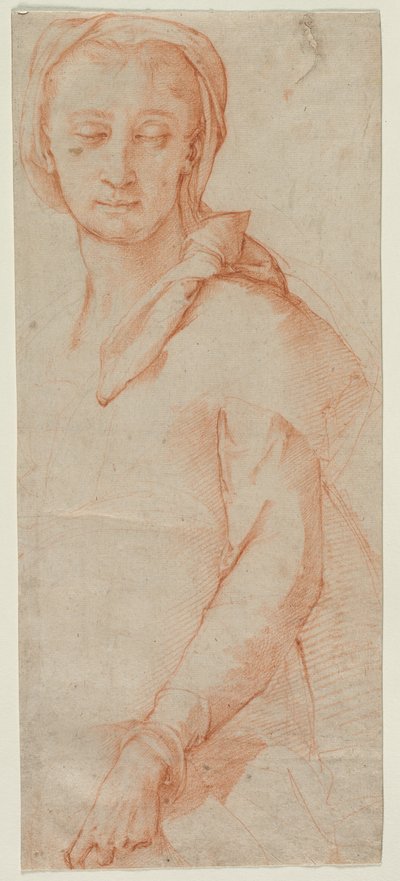 Étude de figure en buste d