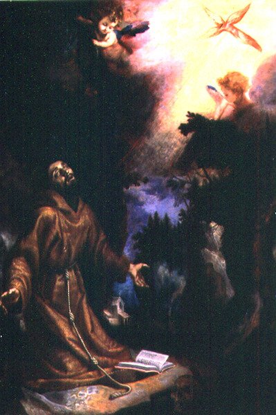 Saint François recevant les stigmates - Ludovico Cardi Cigoli
