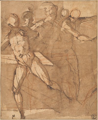 Le Christ chassant les marchands du temple - Ludovico Cardi called Cigoli