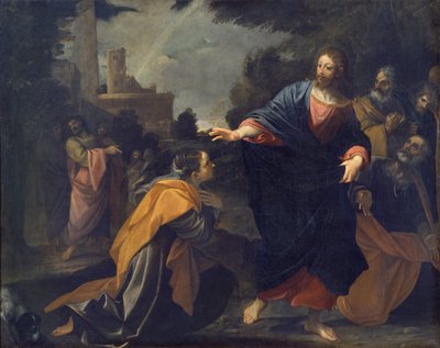 Le Christ et la femme cananéenne - Ludovico Carracci