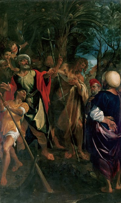 Sermon de Jean-Baptiste - Ludovico Carracci