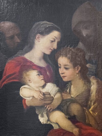 La Sainte Famille avec les saints François et Catherine d