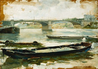 Péniches sur la Seine, Paris - Ludovico Marchetti