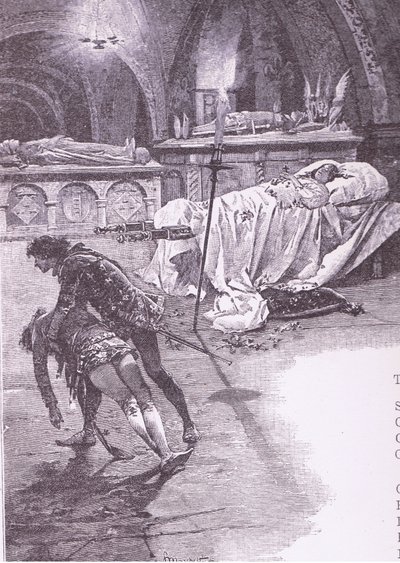 Belle Juliette qui reste avec les anges., illustration de Roméo et Juliette - Ludovico Marchetti