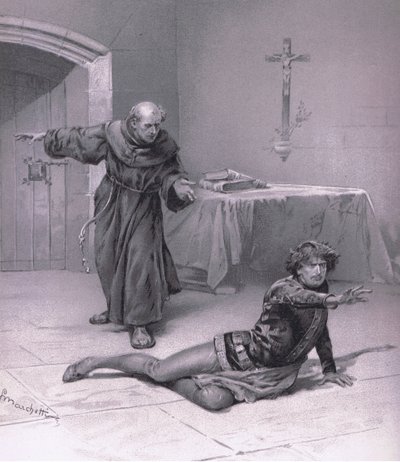 Vivre ici au paradis, et pouvoir la regarder., illustration de Roméo et Juliette - Ludovico Marchetti