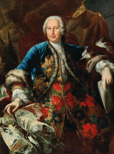 Portrait du compositeur Pietro Torri vers 1650-1737, vers 1735 - Ludovico Stern
