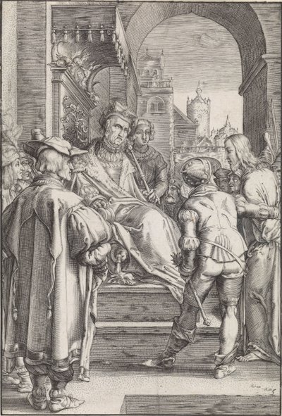 Le Christ devant Pilate - Ludovicus Siceram
