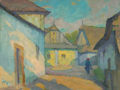 Village slovaque oriental - Ludovit Cordak