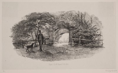Partie du jardin de Frederiksberg - Ludvig Messmann