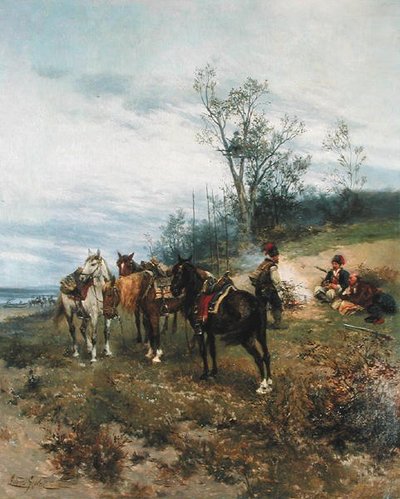 Pâturage, c.1890 - Ludwick Gedleck