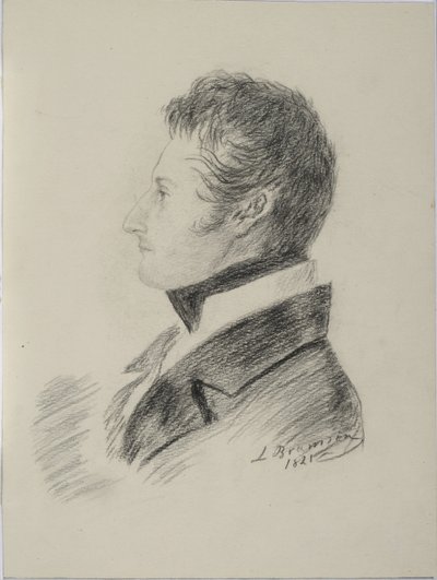 Portrait du comte Matvey Yuryevich Vilyegorsky 1794-1866, 1821 - Ludwig Bramson