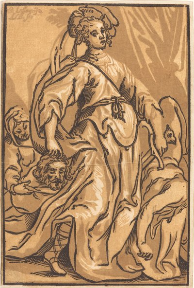 Judith et Holopherne - Ludwig Büsinck after Georges Lallemand
