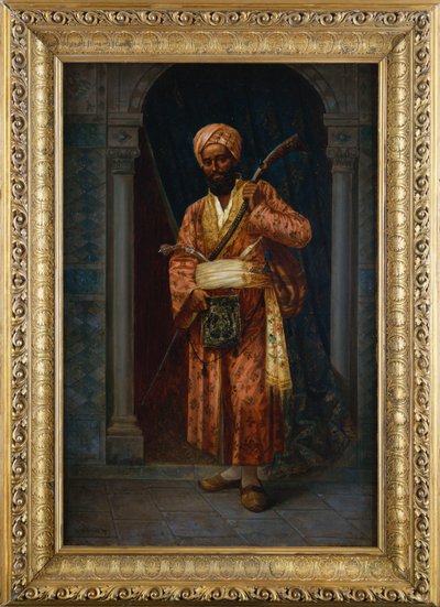Le garde arabe - Ludwig Deutsch