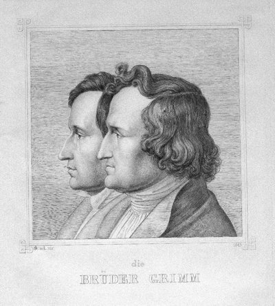 Jacob et Wilhelm Grimm, 1843 - Ludwig Emil Grimm