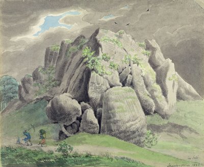 Scharfenstein près de Gudensberg - Ludwig Emil Grimm