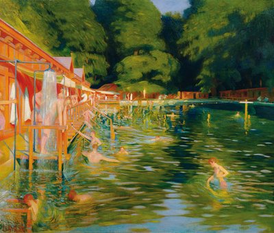 Piscine, 1905 - Ludwig Ferdinand Graf