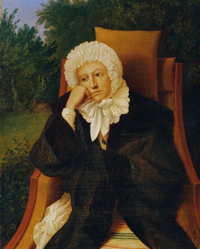 Dame dans le fauteuil - Ludwig Ferdinand Schnorr von Carolsfeld