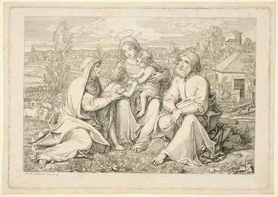 La Sainte Famille - Ludwig Ferdinand Schnorr von Carolsfeld