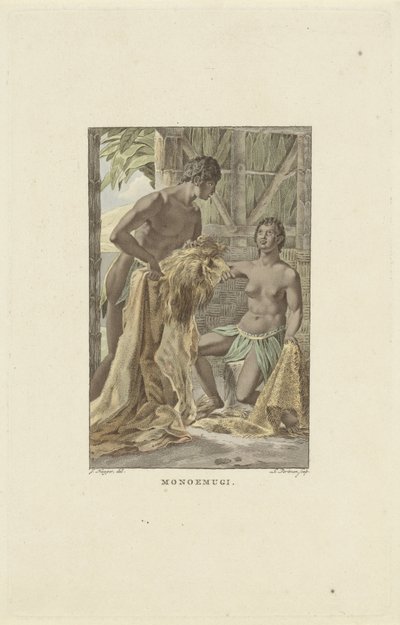 Habitants du royaume de Monoemugi - Ludwig Gottlieb Portman