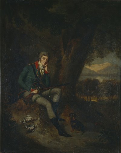 Portrait du comte Nikita Petrovich Panin 1770-1837 en tenue de chasse - Ludwig Guttenbrunn